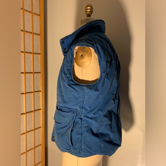 Puffy blue vest - Picture 4 of 8